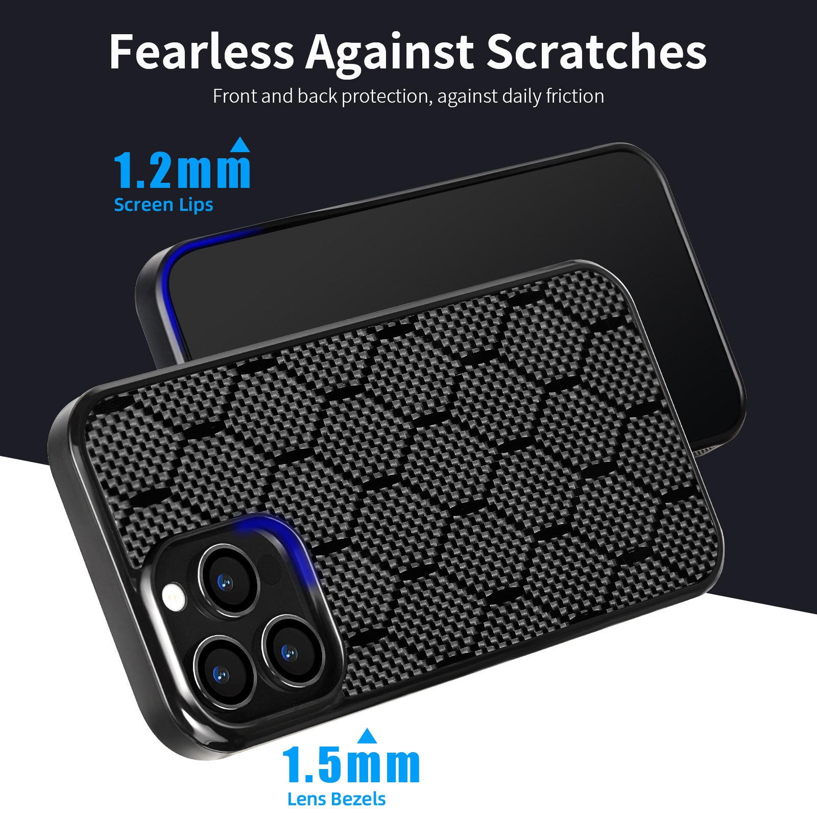 Real Carbon Fiber Magsafe Case for iPhone 17 16 15 14 13 12 11 Pro Max