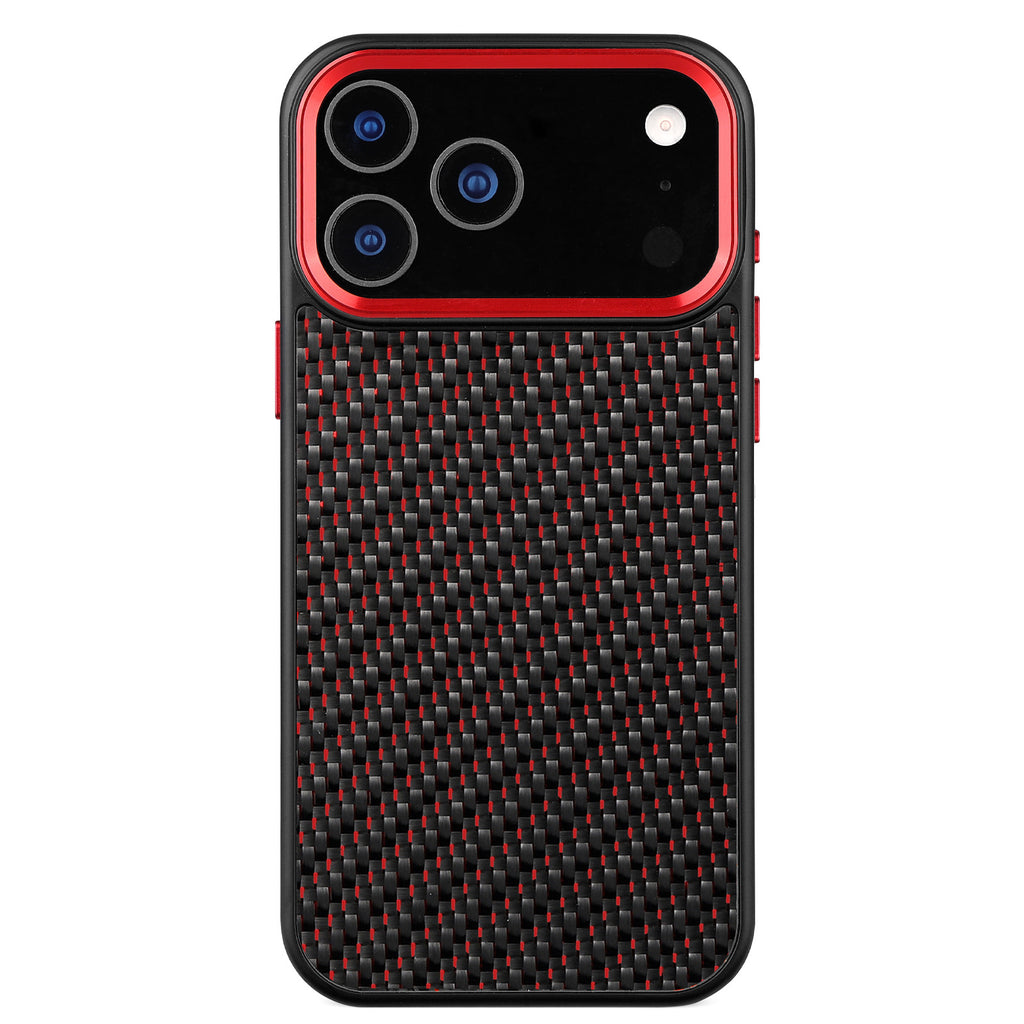 Real Woven Carbon Fiber Magsafe Case for iPhone 17 16 15 14 13 12 Pro Max