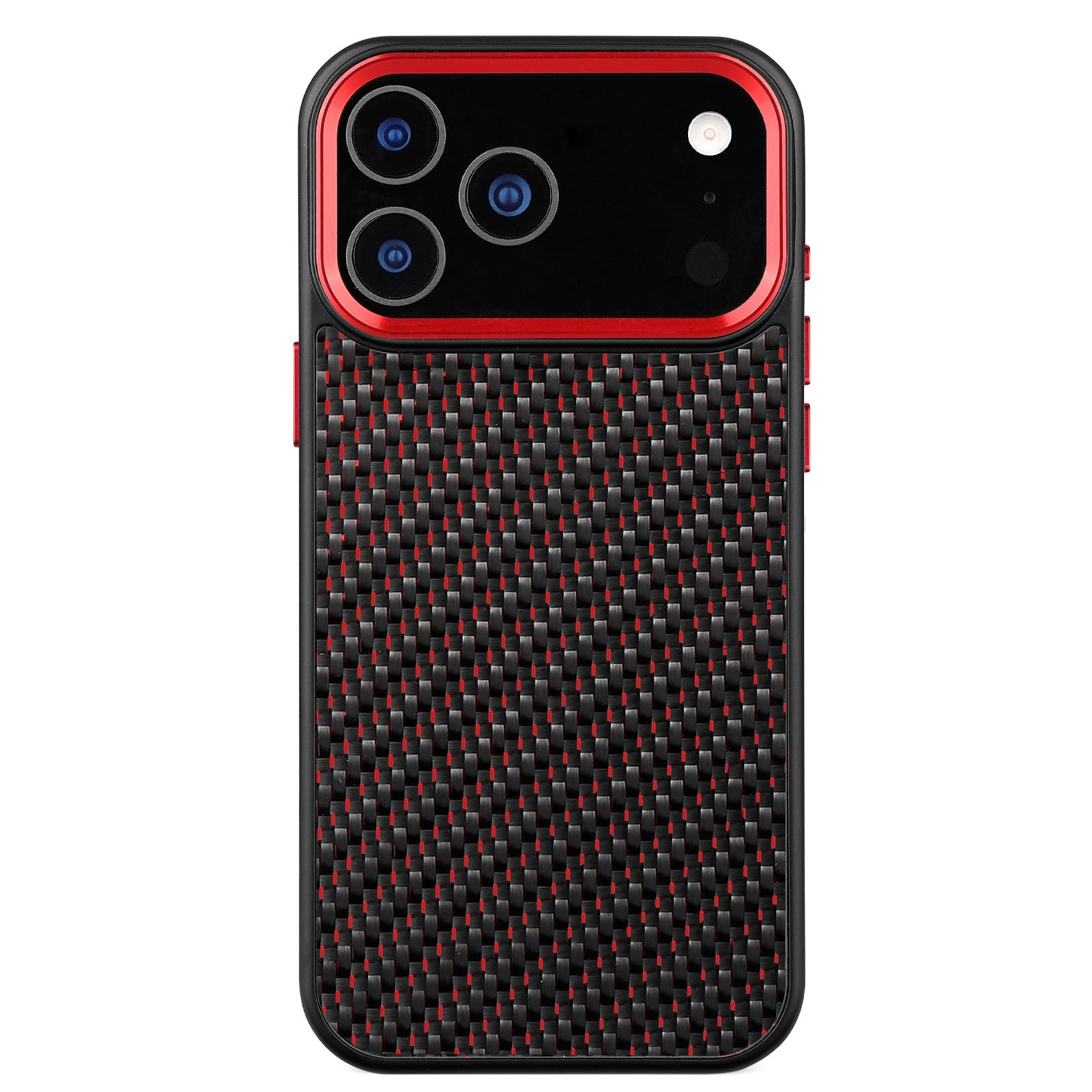 Real Woven Carbon Fiber Magsafe Case for iPhone 17 16 15 14 13 12 Pro Max