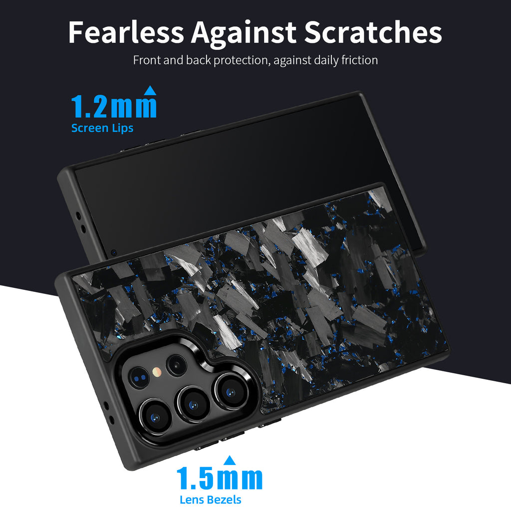 Real Woven Carbon Fiber Magsafe Case for Samsung Galaxy S26 S25 S24 S23 Ultra