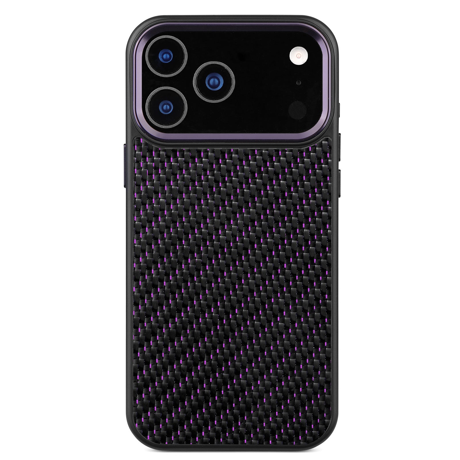 Real Woven Carbon Fiber Magsafe Case for iPhone 17 16 15 14 13 12 Pro Max