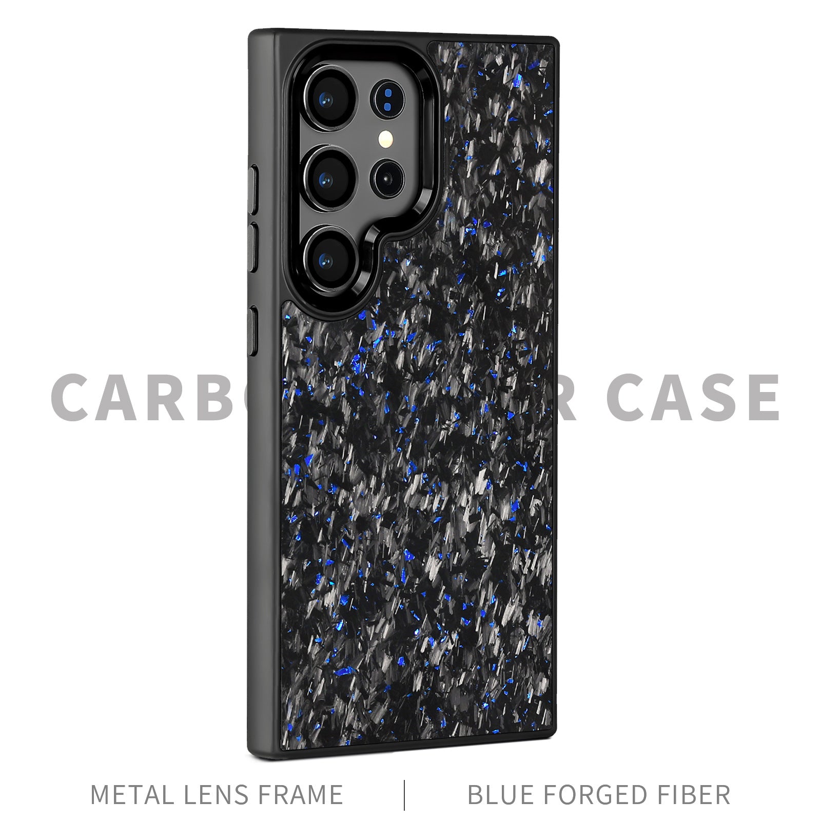 (Updated Metal lens /Frame) Real Small Forged Carbon Fiber Magsafe Case for Samsung Galaxy S26 S25 S24 S23 Ultra