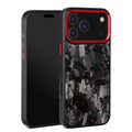 Real Big Forged Carbon Fiber Magsafe Case for iPhone 17 16 15 14 13 12 Pro Max