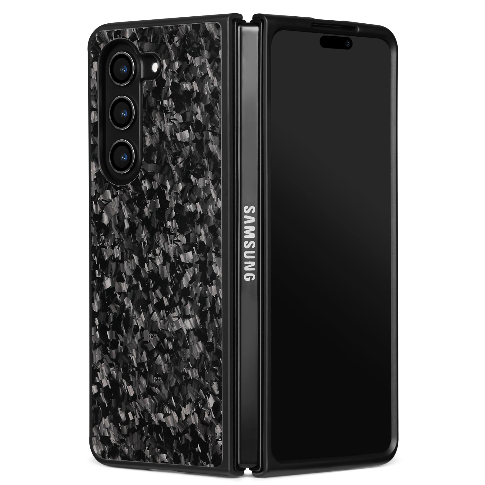 For Samsung Galaxy Z Fold 8 Ultra /8 Wide /7 /6 /5 Real Carbon Fiber Case
