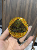 Gold - Real carbon fiber customrize front badge for Lutos Emira