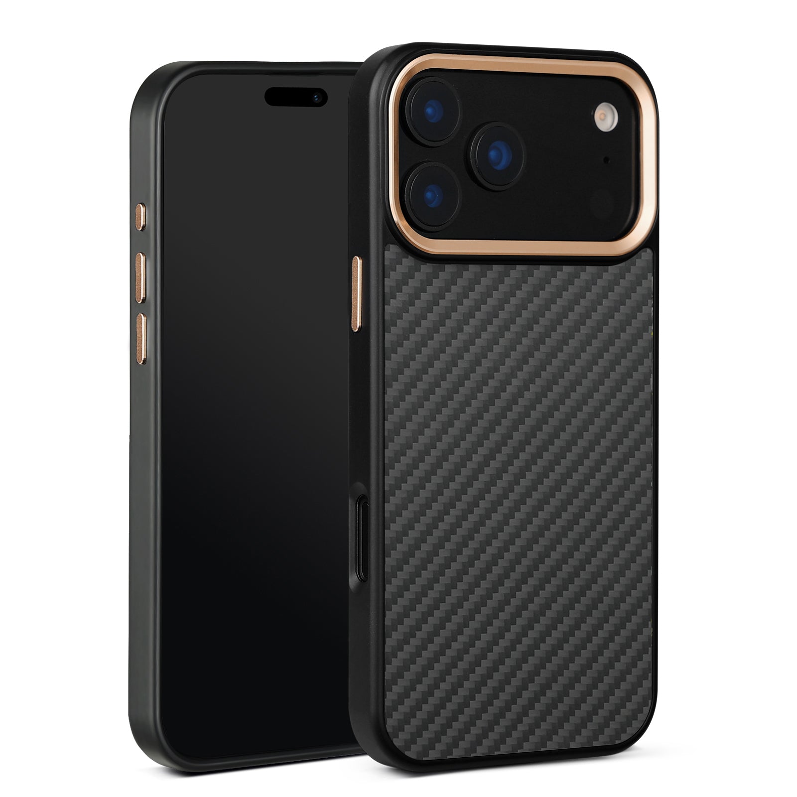 (Updated Metal lens /Frame) Real Aramid Kevlar Fiber Magsafe Case for iPhone 17 16 15 14 13 12 Pro Max