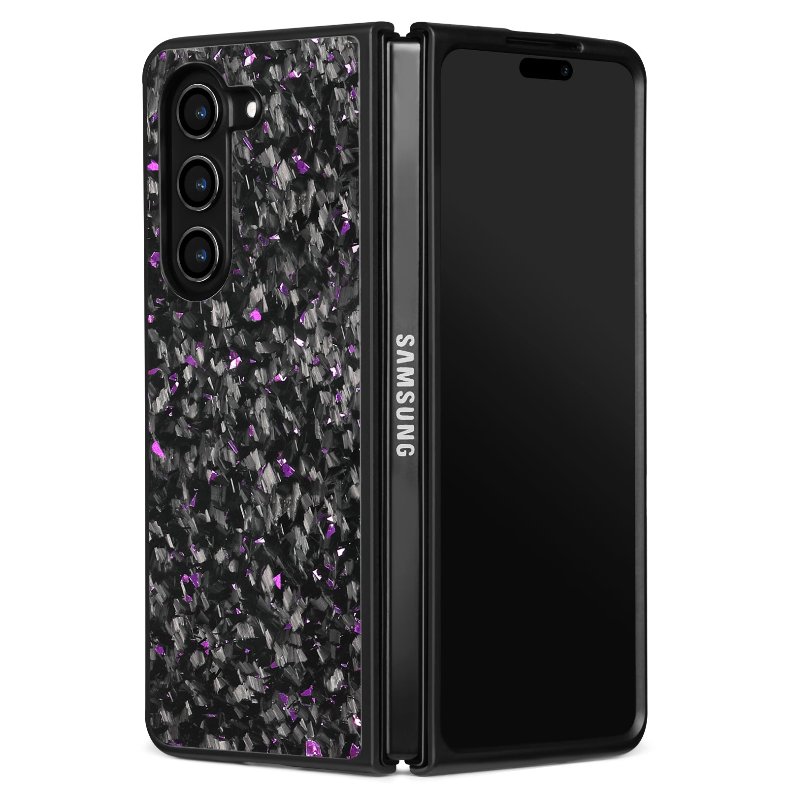 For Samsung Galaxy Z Fold 8 Ultra /8 Wide /7 /6 /5 Real Carbon Fiber Case