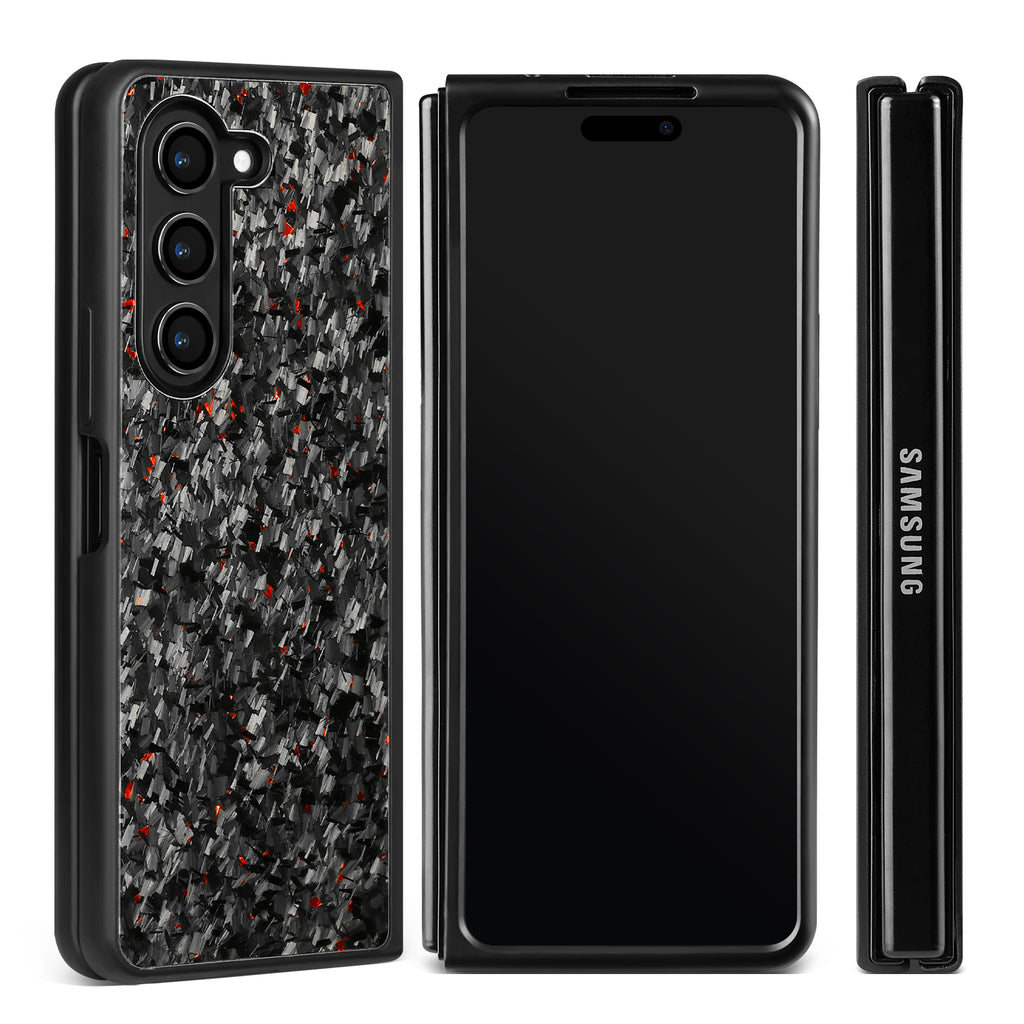 For Samsung Galaxy Z Fold 8 Ultra /8 Wide /7 /6 /5 Real Carbon Fiber Case